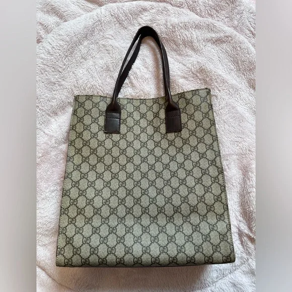 Gucci Bags Gucci Pvc Tote Poshmark